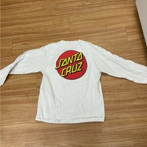 White Santa Cruz shirt